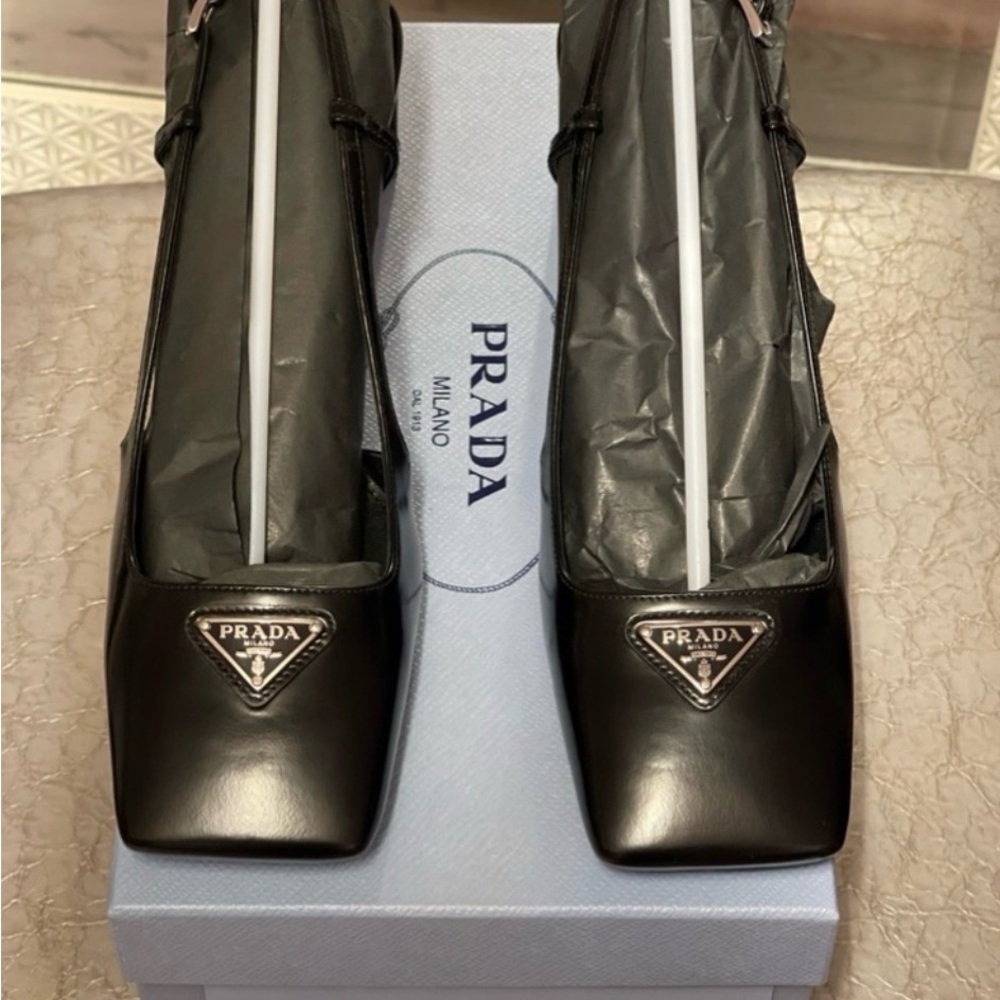 Prada Black Heels